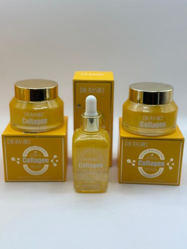 باقة كريم ليلي + كريم نهاري + سيروم كولاجين