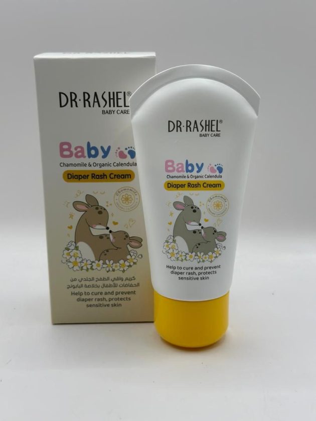 كريم واقي الطفح الجلدي من الحفاضات للأطفال بخلاصة البابونج DR RASHEL