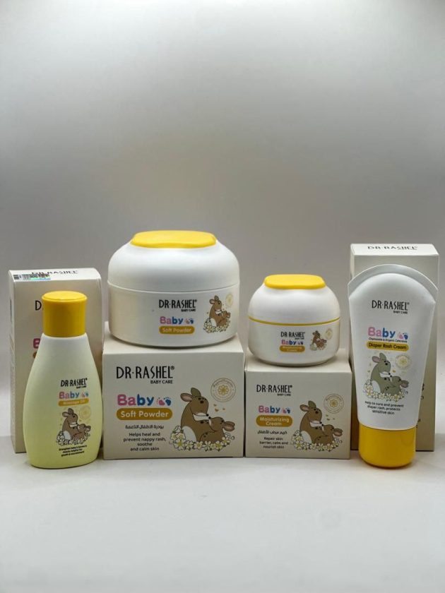 باقة لمنتجات العناية بالطفل من دكتور راشال 4 منتجات