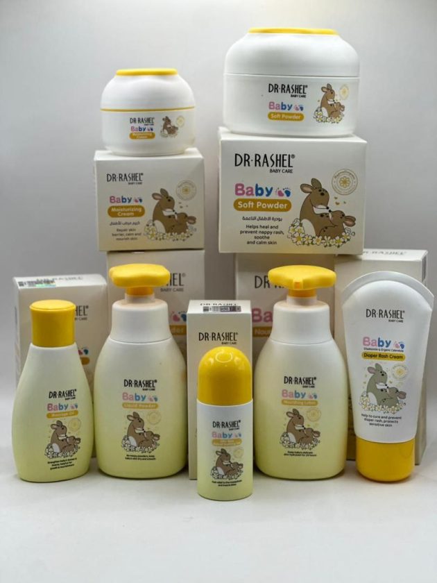 الباقة الكاملة لمنتجات العناية بالطفل من دكتور راشال