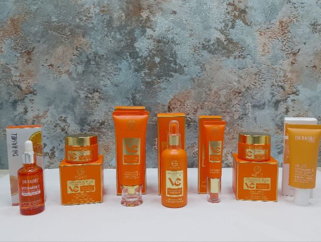 **باقة Vitamin C++ من Estelin & Dr Rashel 🍊 | روتين كامل لتفتيح البشرة ومحاربة التصبغات**
