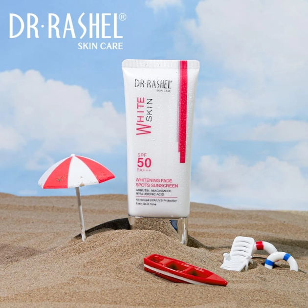 واقي الشمس Dr Rashel Whitening Fade Spots Sunscreen SPF 50 PA+++