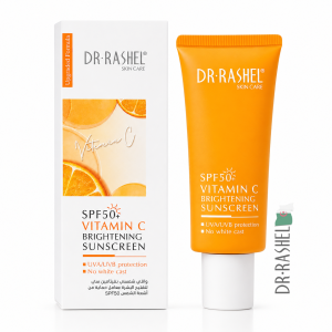 Dr.Rashel  واقي شمس بفيتامين C بعامل حماية SPF50+